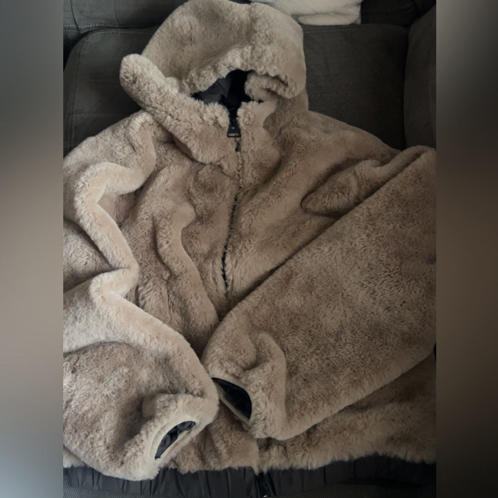 Zara Children’s Tan Faux Fur Jacket